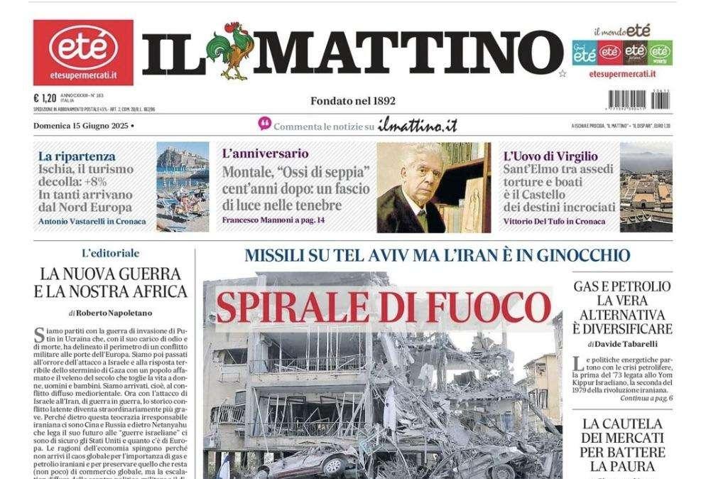 Il Mattino apre con De Bruyne: "Nato per vincere, perciò ho scelto Napoli"