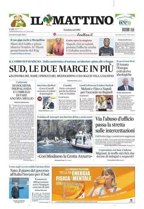 Il Mattino: "Napoli, Osi ai saluti: pronta l'offerta araba. E Lukaku accelera"