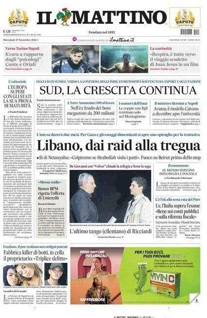 Il Mattino: "Kvara a rapporto dagli 'psicologi' Conte e Oriali"