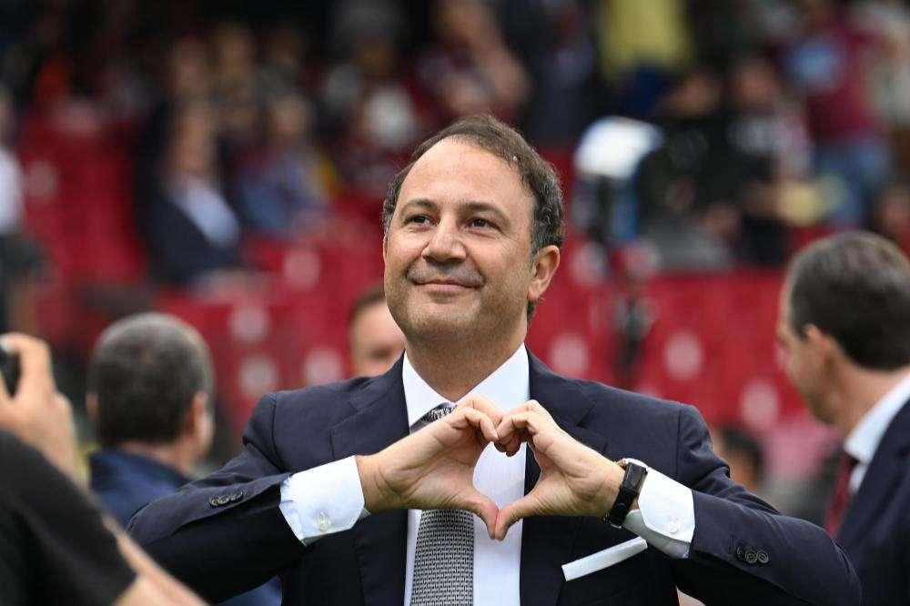 Salernitana, Iervolino: "Nessuna trattativa per la cessione, il club non è in vendita"