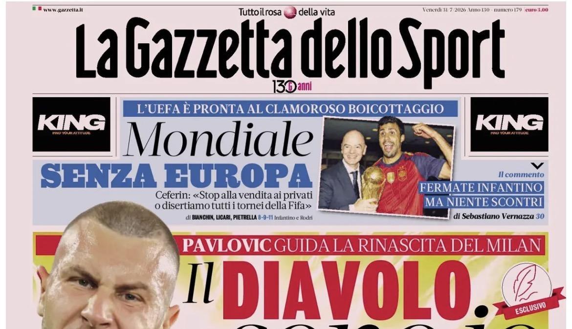 La Gazzetta dello Sport: "Juve, Conceicao parte. Inter, arriva un altro vincente"