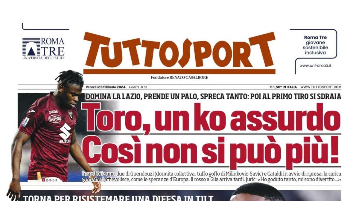 PRIMA PAGINA - Tuttosport: “Bremer morde”