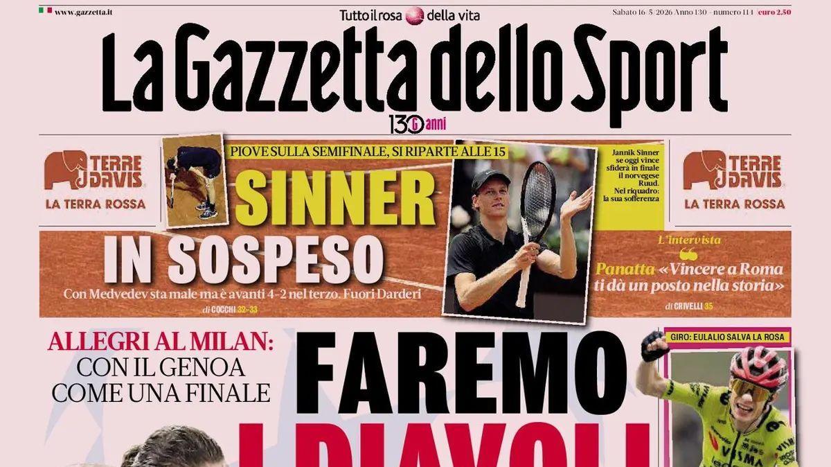 Pressione sul Milan, Gazzetta dello Sport: "Faremo i diavoli!"