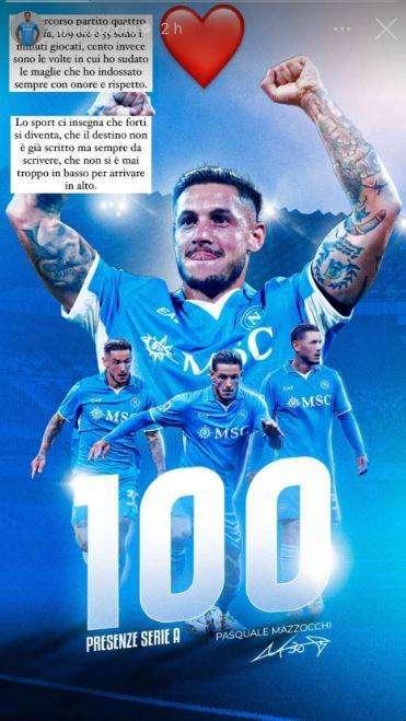 Mazzocchi fa 100 presenze in A: "Non si è mai troppo in basso per arrivare in alto"