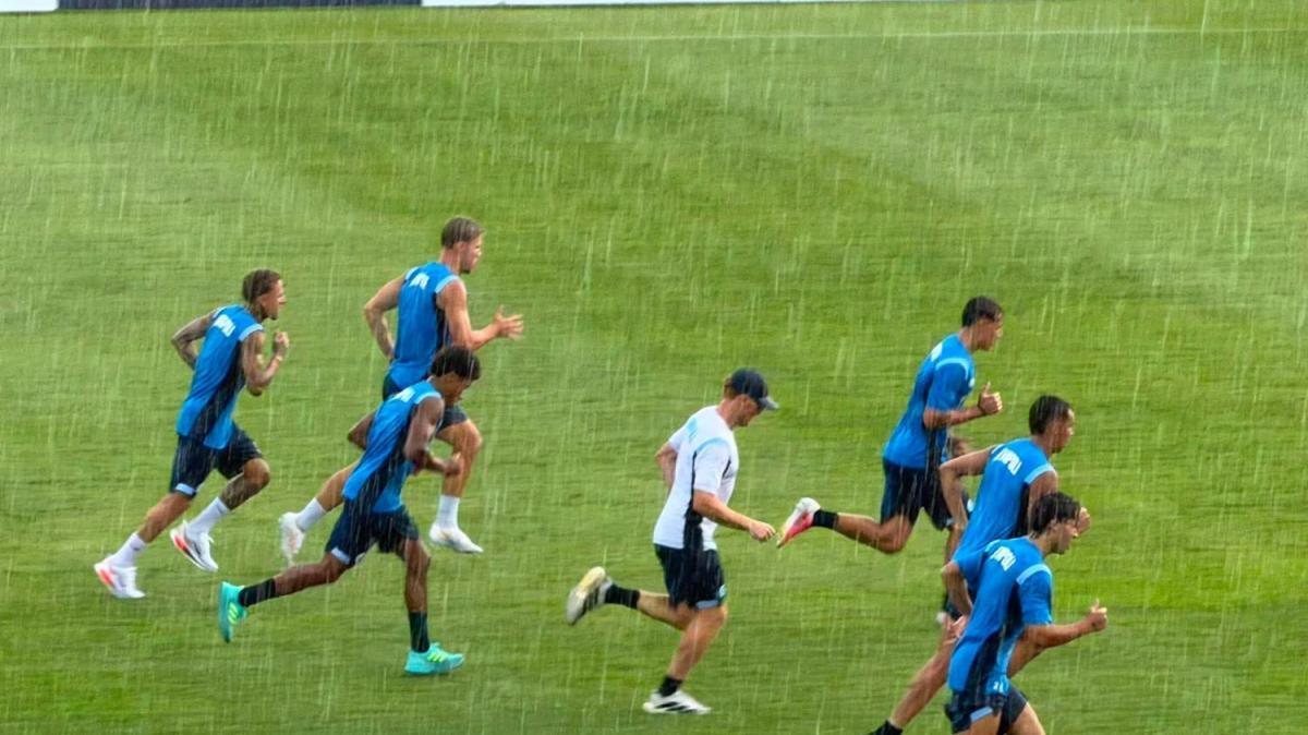 Buone notizie da Castel di Sangro: per Neres e De Bruyne lavoro atletico col gruppo