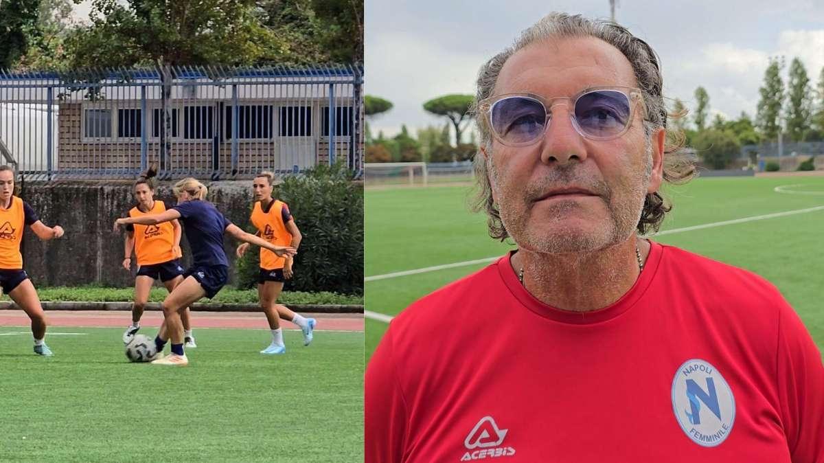 Napoli Femminile, mister Mango: "Salviamo l'unica squadra del Sud! Sosteneteci, siamo il Napoli"