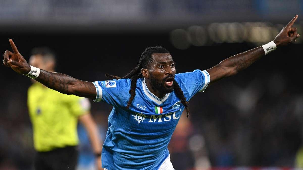 Anguissa è inarrestabile: vince il premio MVP di Napoli-Inter, già il quarto in 8 partite