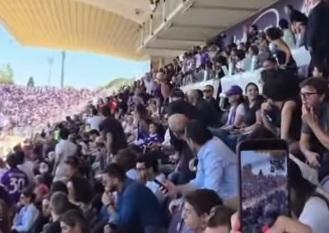Tensione in tribuna al Franchi, Borrelli pubblica il video di denuncia: “Rissa a Firenze”