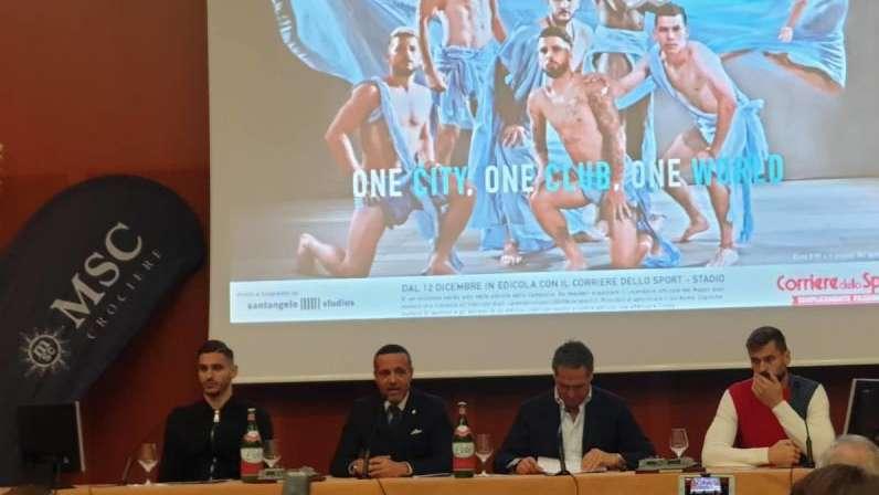 RILEGGI LIVE  - Presentazione calendario, Llorente: "Felice a Napoli, con Gattuso ci rialzeremo!" Meret: "Ci trasmette grinta e carica"