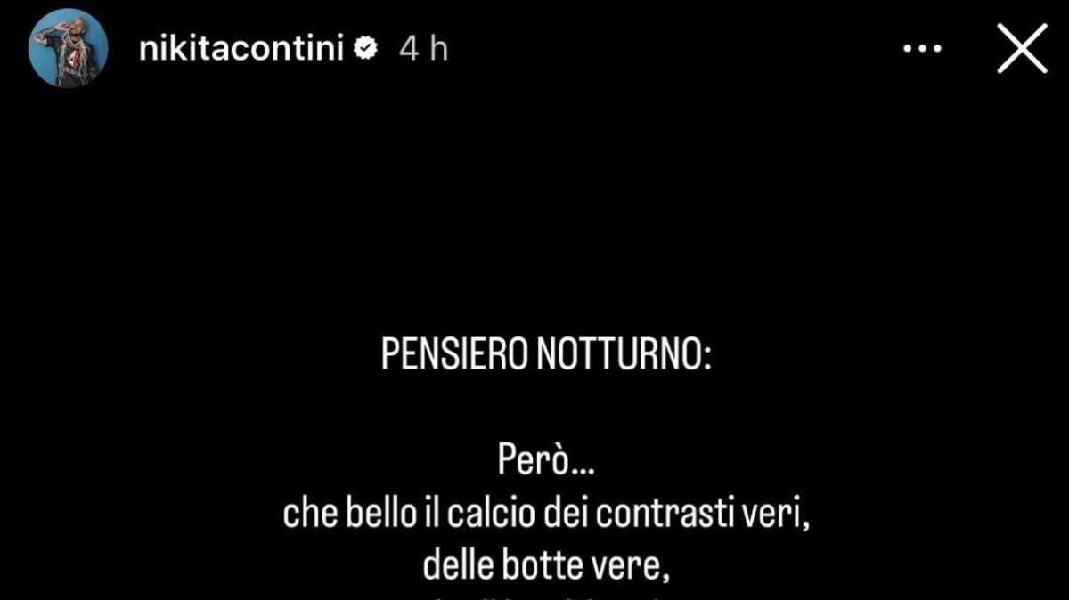 Contini esplode sui social: "Che pagliacciata! Calcio è cosa seria, altrimenti diamoci al ballo"