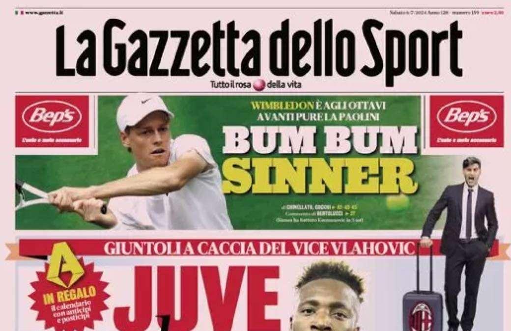 Gazzetta dello Sport: "Juve, anche Abraham"