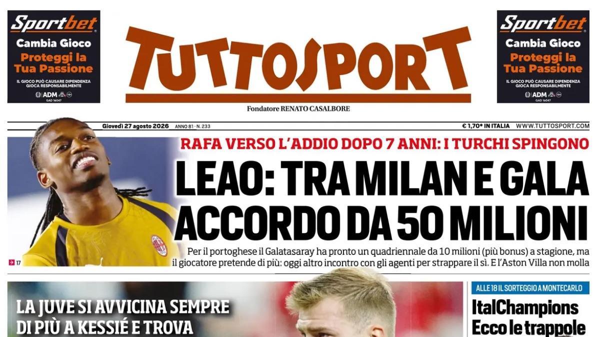 La Juve per accontentare Spalletti, Tuttosport: "Sorloth. La carta David"