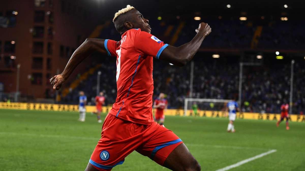 Osimhen a Dazn: "Onorato di avere Spalletti, si ferma con me dopo gli allenamenti e mi aiuta"