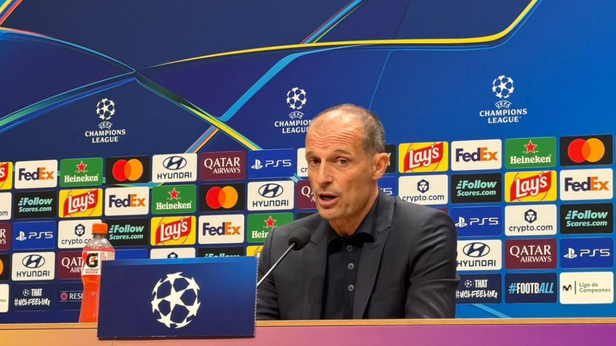 Allegri in conferenza: "Villarreal l'opposto del Frosinone. McTominay? Sta meglio. Milinkovic titolare. Su Lucca..."