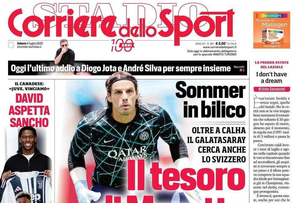 Corriere dello Sport: "Il tesoro di Marotta"