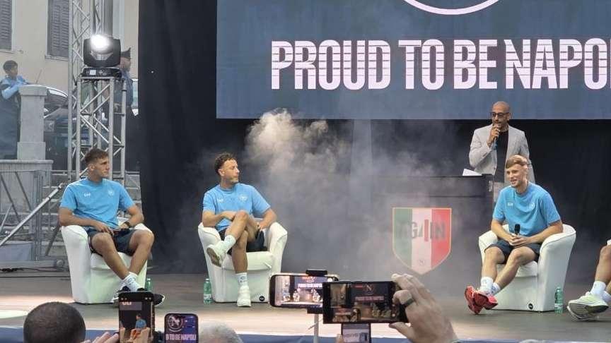 Incontro con i tifosi, Rrahmani: "Che dramma a Parma...", Lucca: "Sogno Scudetto!", Beukema: "Conte mi chiamò a Ibiza", Marianucci: "Che emozione"