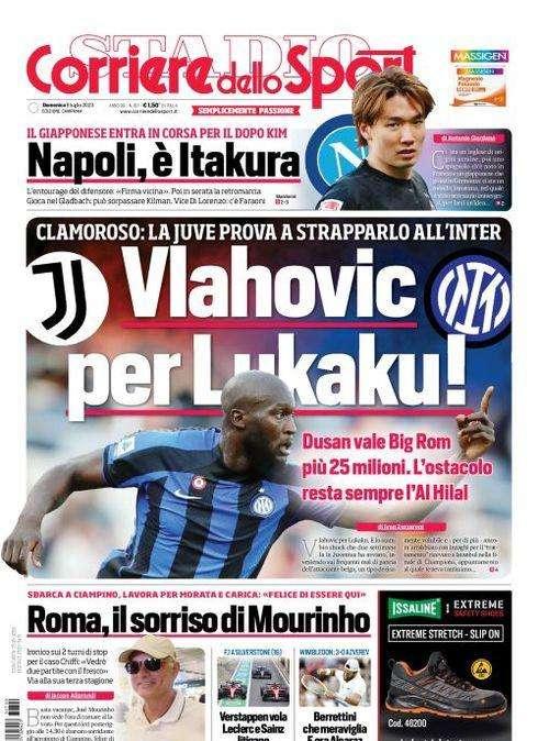 PRIMA PAGINA - CdS Campania: "Napoli, è Itakura"
