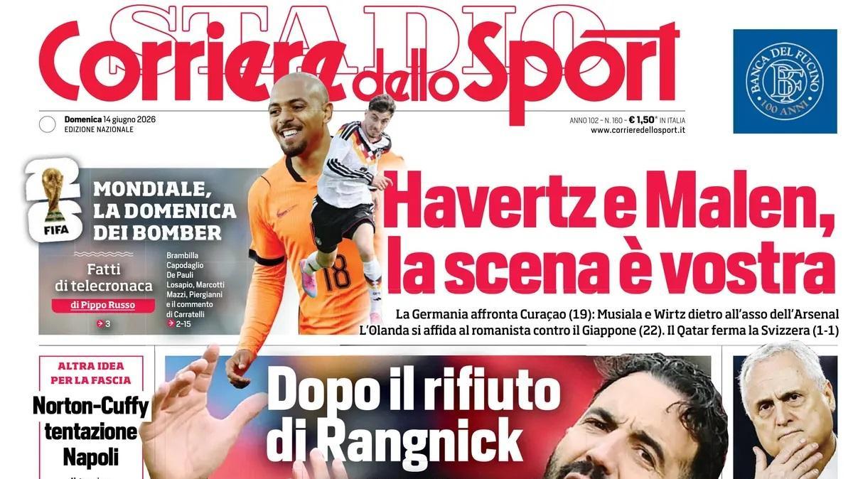 Tutto sul vice-Di Lorenzo, CdS: "Norton-Cuffy, tentazione Napoli"