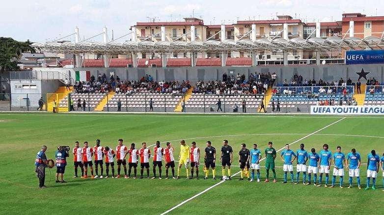 RILEGGI LIVE - Youth League, Napoli-Feyenoord 2-2 (18' Gaetano, 46' Schiavi, 66' Van Der Kust, 90' Geertruida ): che beffa nel finale!