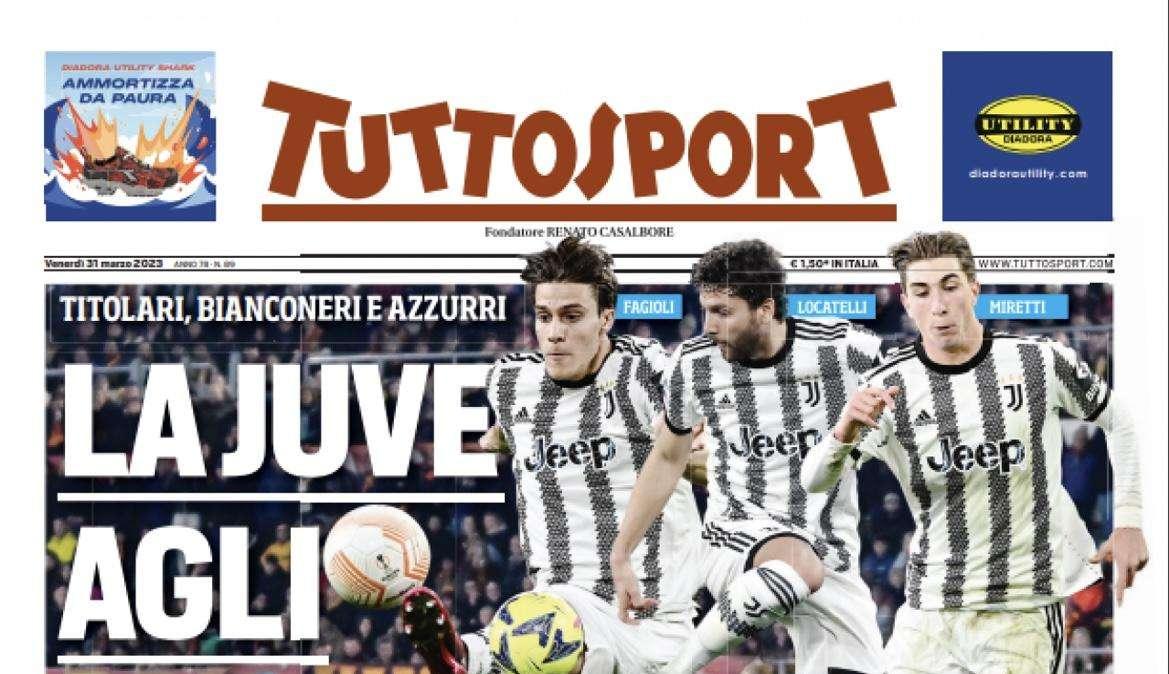 PRIMA PAGINA - Tuttosport: “La Juve agli juventini”