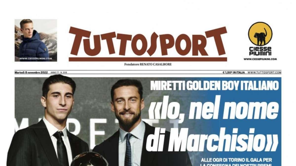 PRIMA PAGINA - Tuttosport: “Spalletti cambia il Napoli”