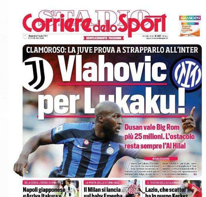 PRIMA PAGINA - CdS: "Napoli giapponese: 'Arriva Itakura'"