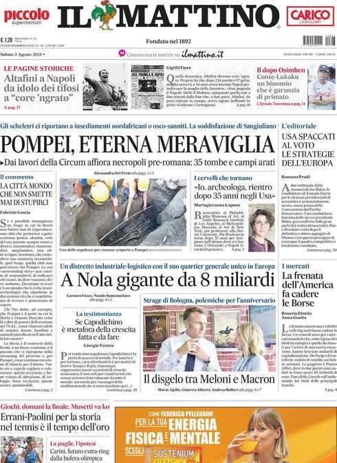 Il Mattino: "Conte-Lukaku, binomio che è garanzia di primato"