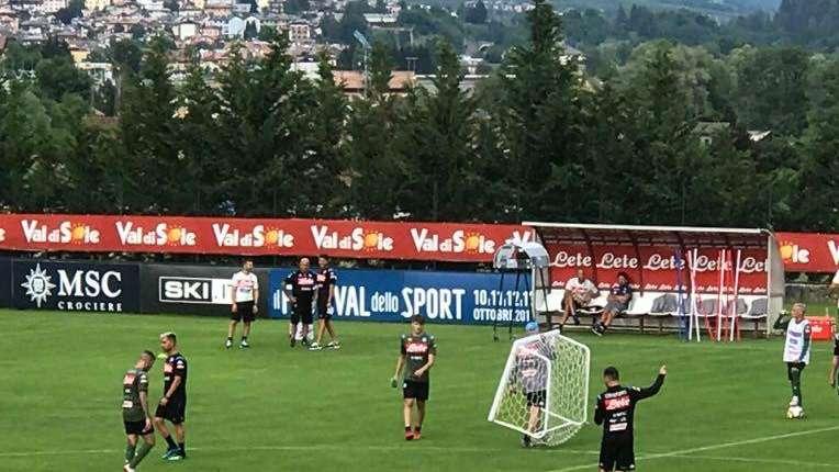 RILEGGI LIVE - Dimaro, Day 3: seduta pomeridiana, esercitazioni sull'uscita difensiva e la costruzione di gioco. Lavoro atletico finale
