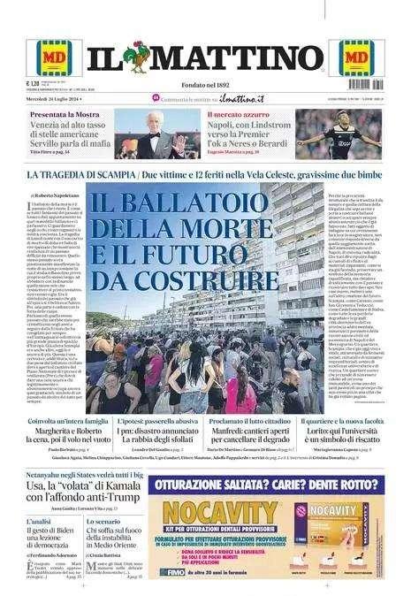 Il Mattino: "Napoli, con Lindstrom verso la Premier l'ok a Neres o Berardi"
