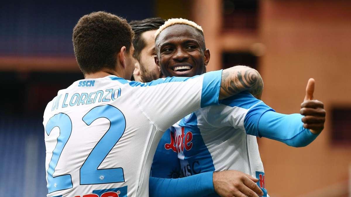 SSCNapoli, il commento sul sito web: "Un bagliore di Fabian ed un lampo di Osimhen"