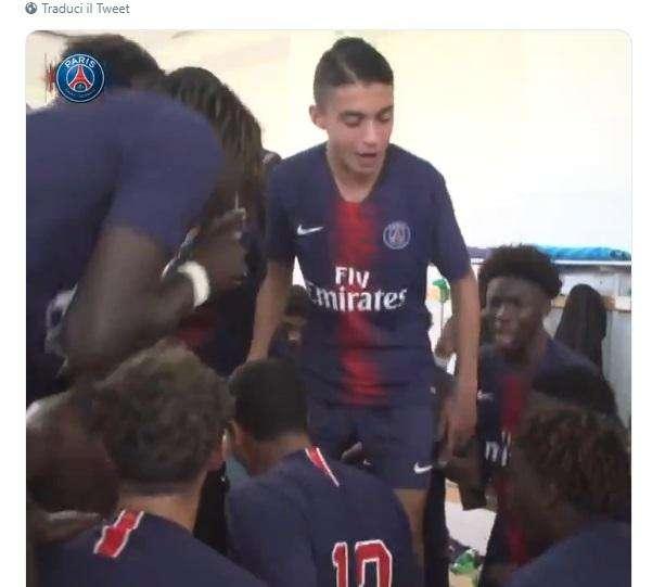 VIDEO - Youth League, PSG scatenato negli spogliatoi dopo la vittoria: spunta anche un piccolo sfottò al Napoli
