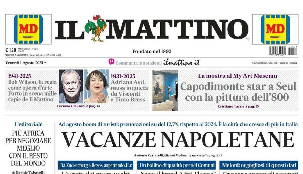 Il Mattino: “Il metodo Conte: tattica e tanto lavoro” 