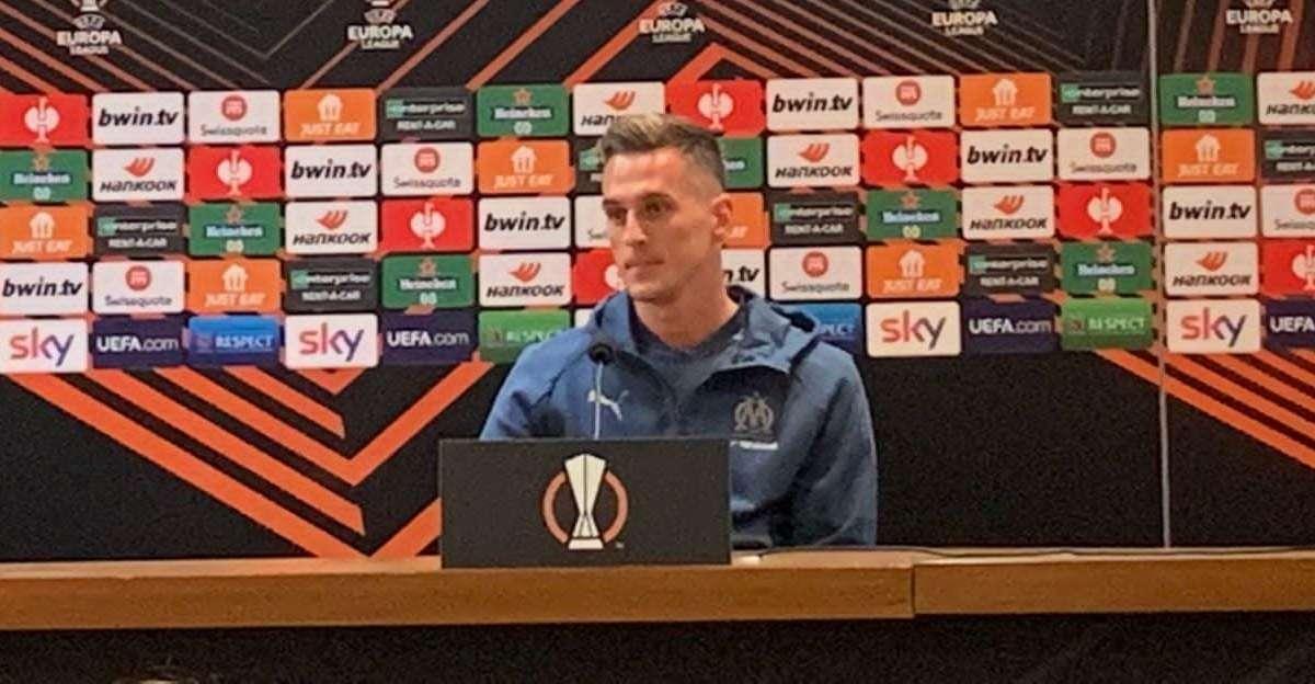 Marsiglia, Milik ritrova Sarri in EL: "Un peccato non aver vinto a Napoli"