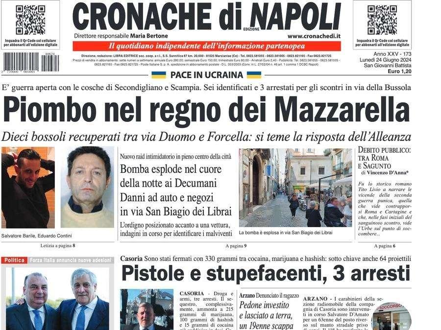 Cronache di Napoli: "Manna vola in Germania con l'offerta per blindare Kvara"