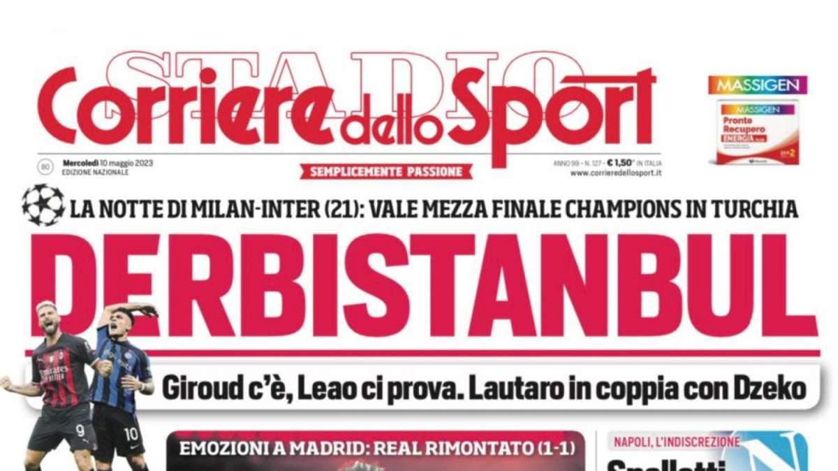 PRIMA PAGINA - CdS: "Spalletti, per te anche due anni in più"