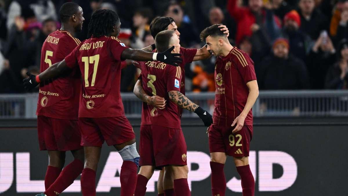 La Roma convince: batte 2-0 l’Eintracht e va ai playoff di EL