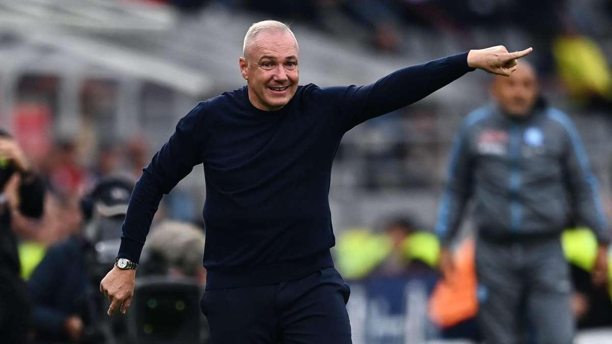 Cremonese, Alvini a Dazn: "Napoli facilitato da un mezzo rigore, poi nostra ingenuità sul 2° palo"