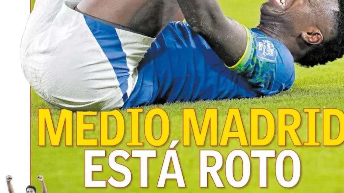 FOTO - L'allarme dalla Spagna: "Metà Real Madrid è distrutto!"