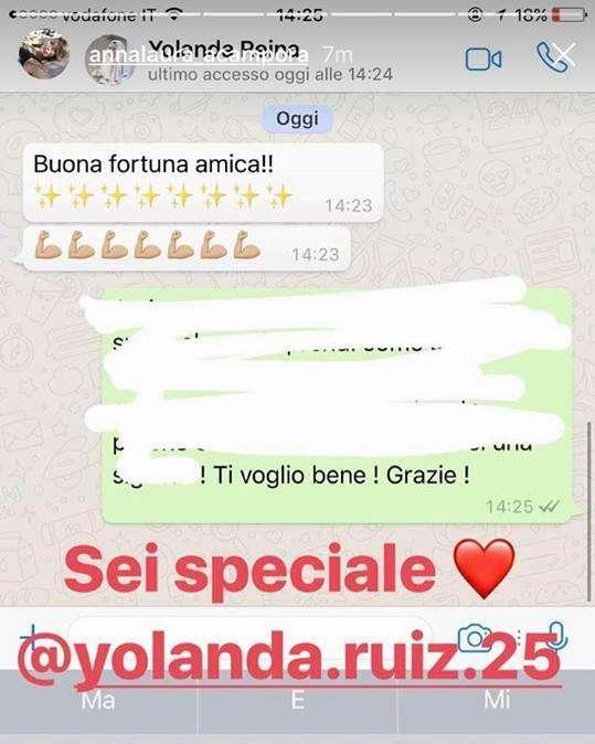 FOTO - Scambio di messaggi tra le mogli di Sepe e Reina: "Buona fortuna amica!"