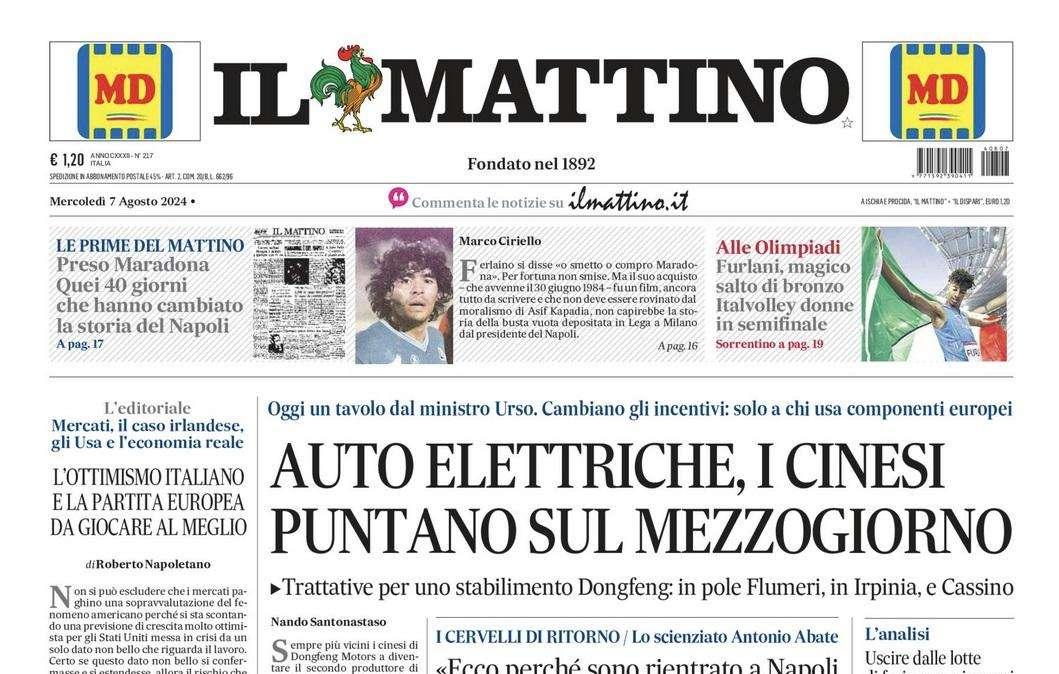 Il Mattino: "Napoli, cinque colpi per la svolta"