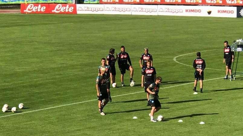 RILEGGI LIVE - Dimaro, day 16: seduta pomeridiana, lavoro atletico sulla velocità. ADL-Giuntoli in panchina