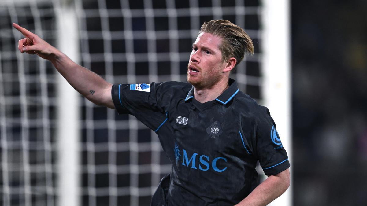 Il Napoli cala il poker! De Bruyne (appena entrato) mette il sigillo