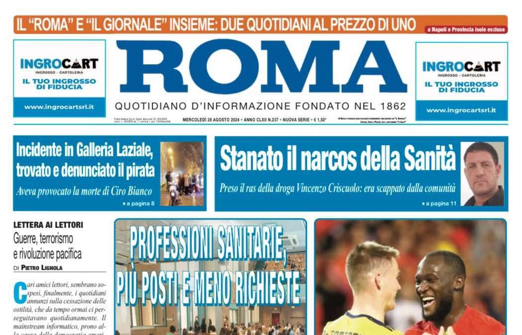 Il Roma: "Due giganti per il Napoli. Osimhen aspetta Psg o Chelsea”