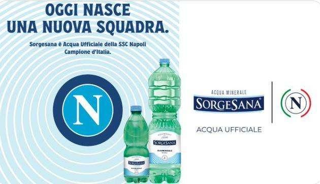 UFFICIALE - Via Lete, Sorgesana nuova "Acqua Ufficiale SSC Napoli": non sarà sulle maglie