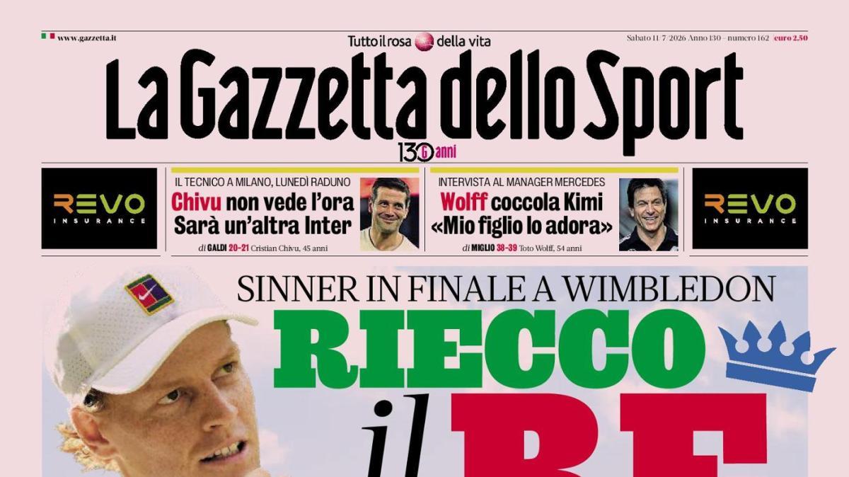 "Sempre Merino, avanti Spagna", Gazzetta: "Chivu cambia l'Inter"