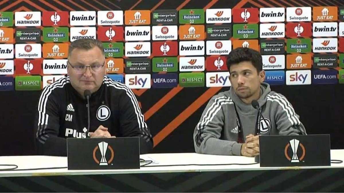 Legia, Michniewicz in conferenza: "Potevamo pareggiare, che rammarico le occasioni sprecate!"