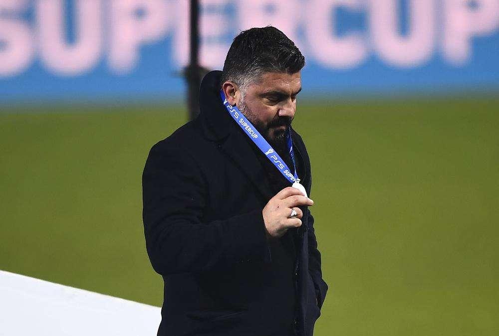 Napoli scarico e senza idee: tracollo europeo, ora Gattuso non ci crede più