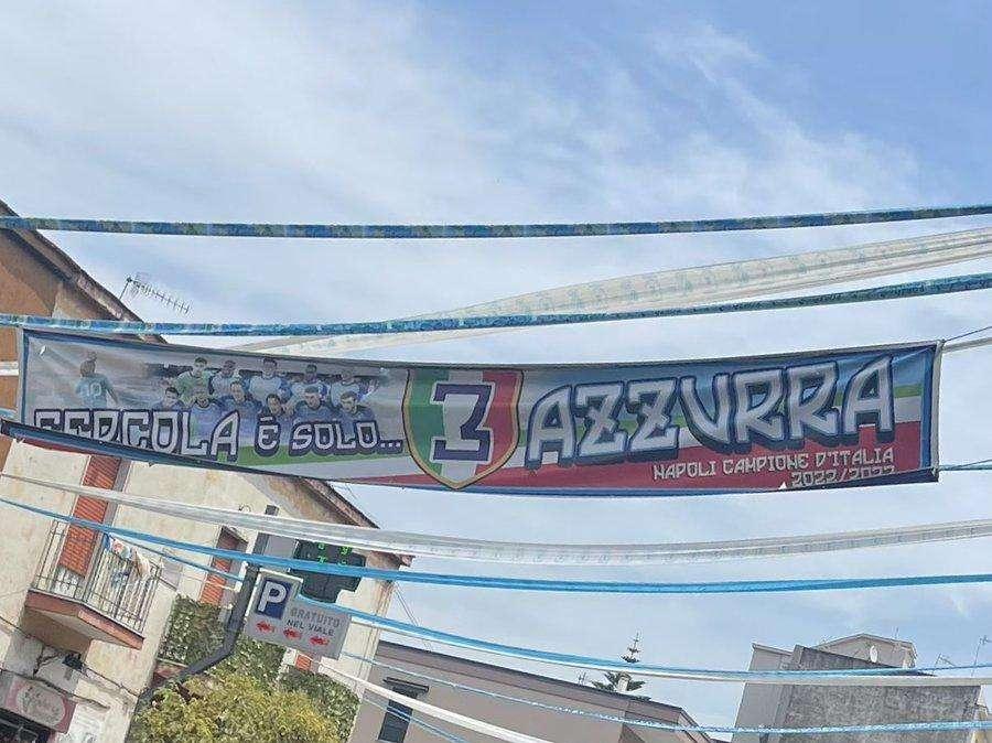 FOTO - "Cercola è solo azzurra", il club Juventus non ci sta: "Siamo in 1400”