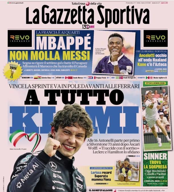 Calciomercato Napoli, doppia beffa? I titoli de La Gazzetta dello Sport su Gila e Khalaili