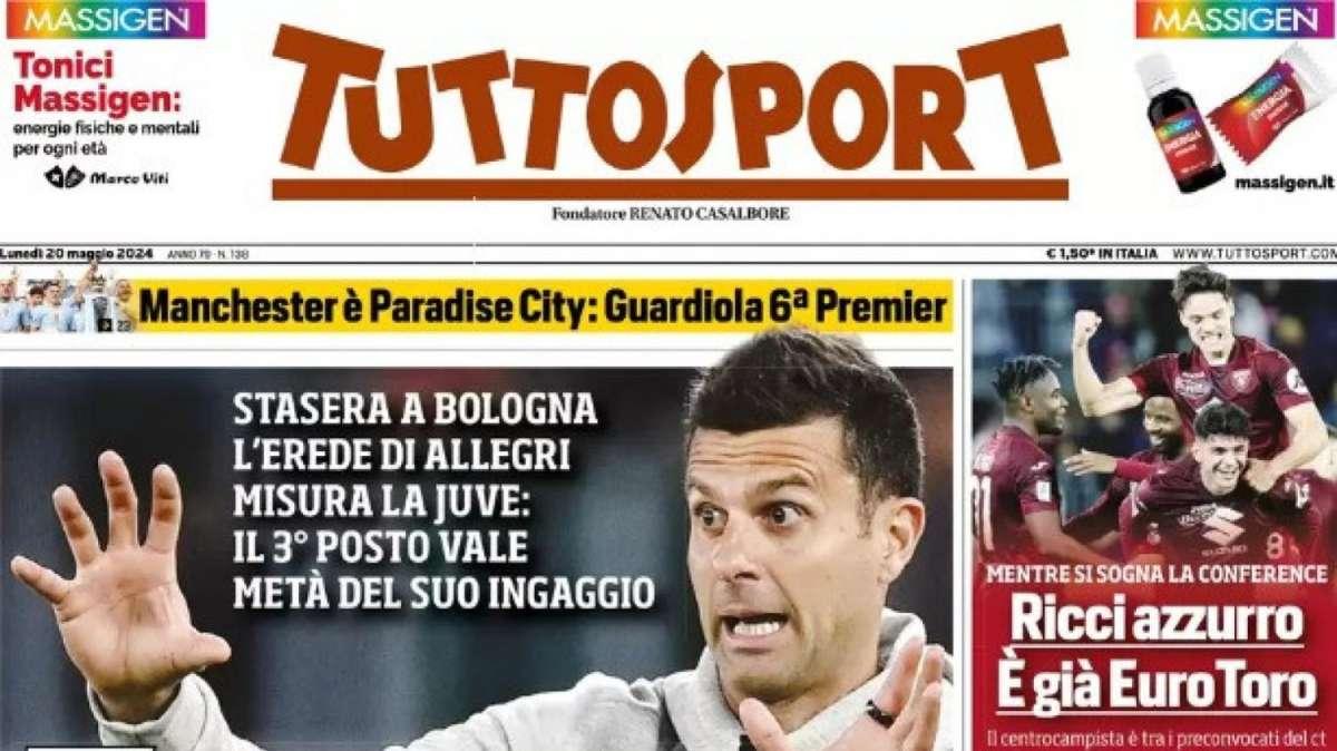 Tuttosport: "Esame Thiago"